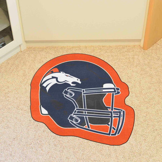 Denver Broncos Mascot Helmet Rug