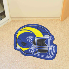 Los Angeles Rams Mascot Helmet Rug