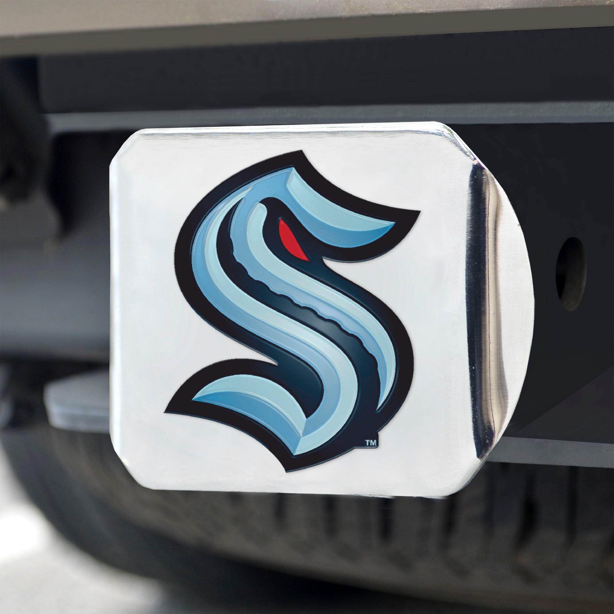 Seattle Kraken Hitch Cover - 3D Color Emblem