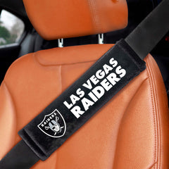 Las Vegas Raiders Embroidered Seatbelt Pad - 2 Pieces