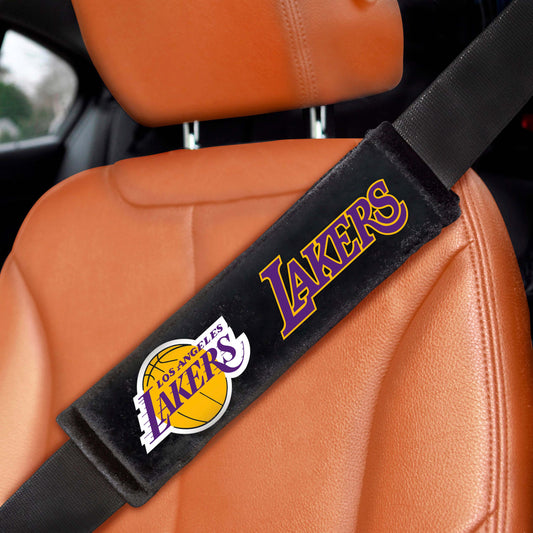 Los Angeles Lakers Embroidered Seatbelt Pad - 2 Pieces