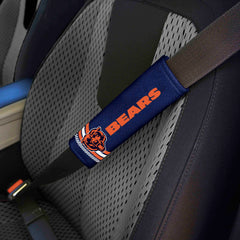 Chicago Bears Team Color Rally Seatbelt Pad - 2 Pieces