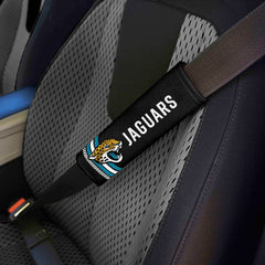 Jacksonville Jaguars Team Color Rally Seatbelt Pad - 2 Pieces - Jacksonville Jaguars