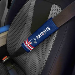 New England Patriots Team Color Rally Seatbelt Pad - 2 Pieces - New England Patriots