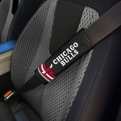 Chicago Bulls Team Color Rally Seatbelt Pad - 2 Pieces - Chicago Bulls