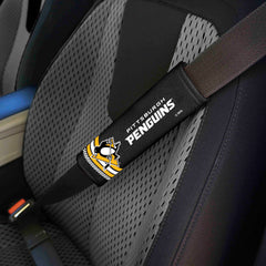 Pittsburgh Penguins Team Color Rally Seatbelt Pad - 2 Pieces