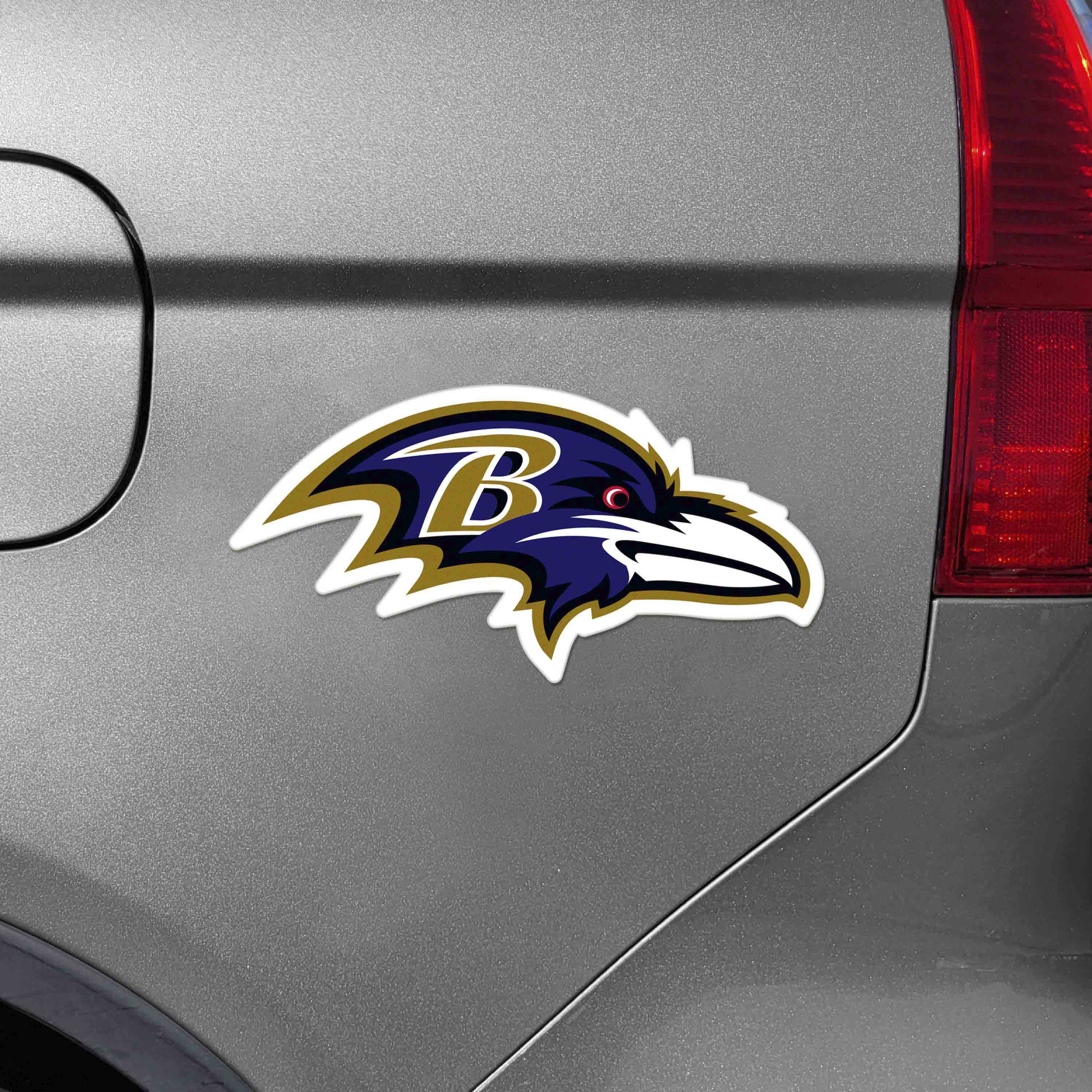 Baltimore Ravens Large Team Logo Magnet 10" (8.7329"x8.3078") - Baltimore Ravens