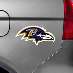 Baltimore Ravens Large Team Logo Magnet 10" (8.7329"x8.3078") - Baltimore Ravens