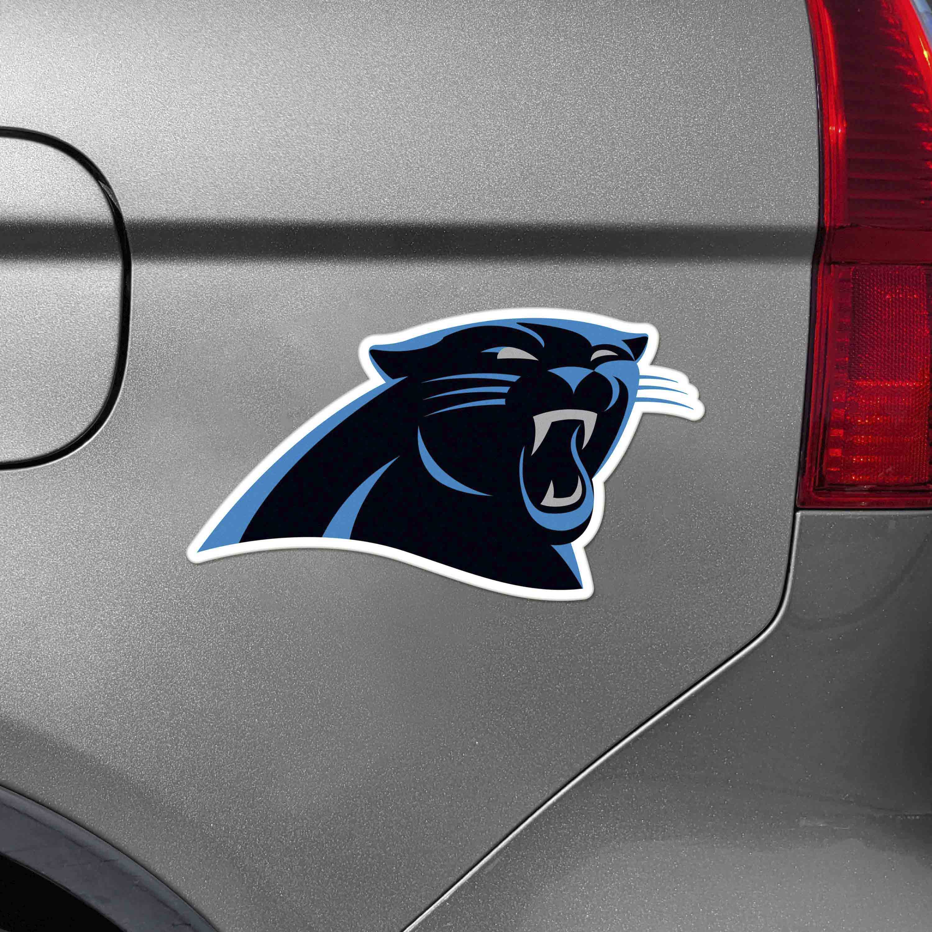 Carolina Panthers Large Team Logo Magnet 10" (8.7329"x8.3078")