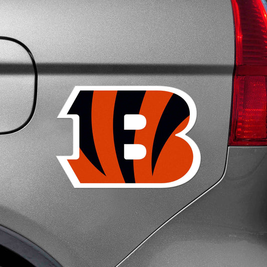 Cincinnati Bengals Large Team Logo Magnet 10" (8.7329"x8.3078")