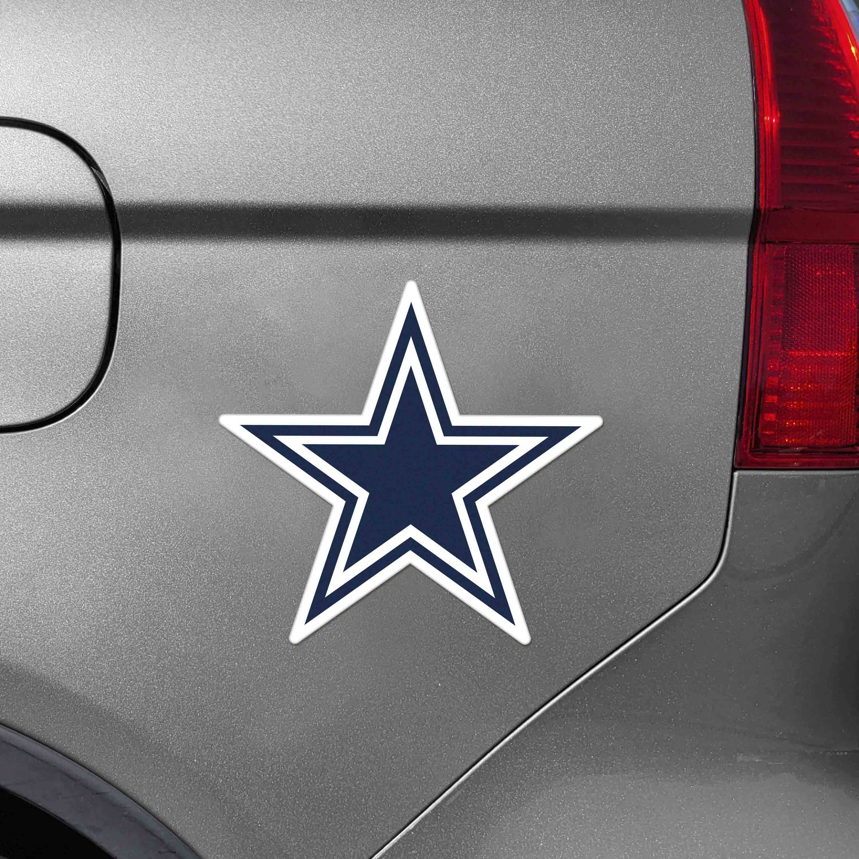 Dallas Cowboys Large Team Logo Magnet 10" (8.7329"x8.3078") - Dallas Cowboys