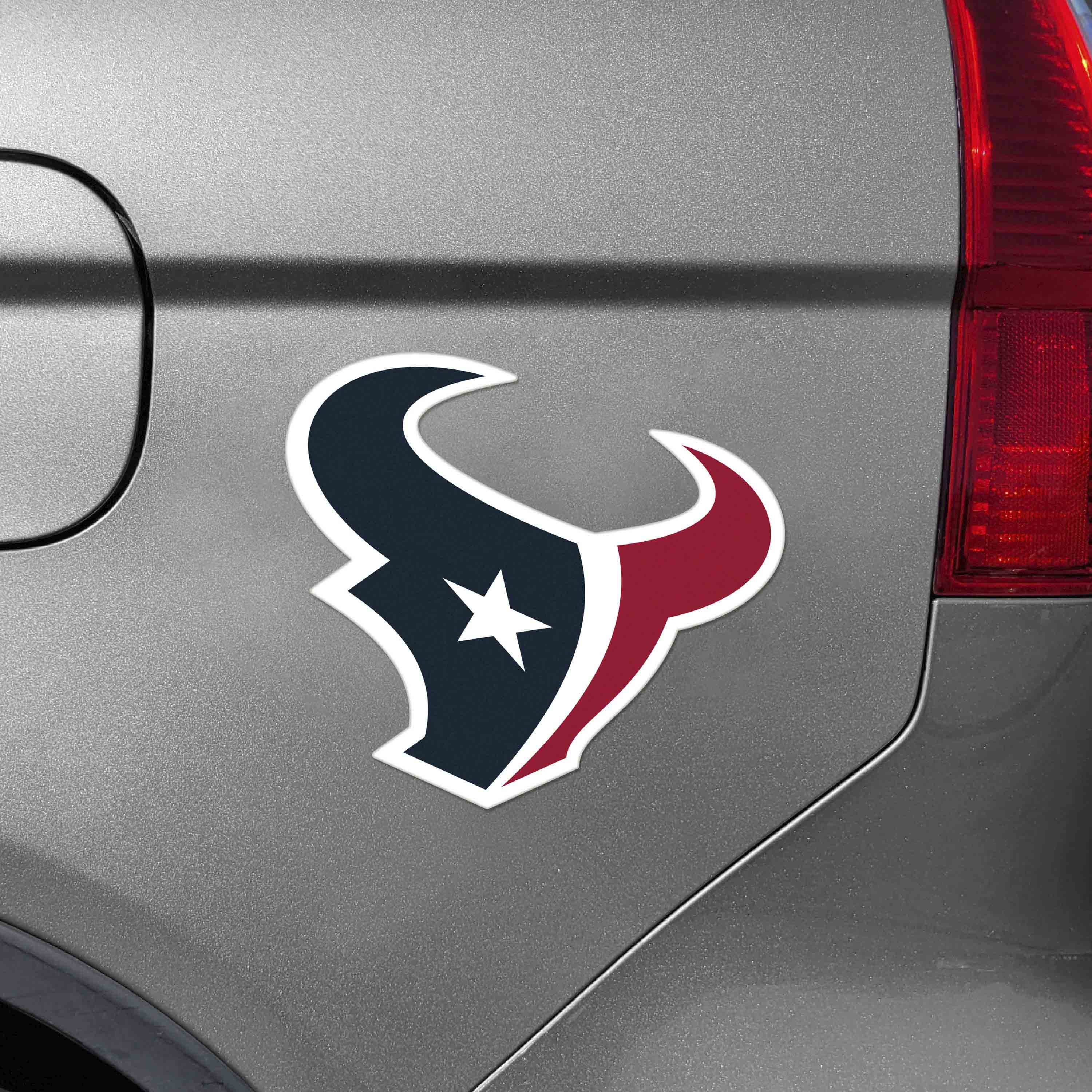 Houston Texans Large Team Logo Magnet 10" (8.7329"x8.3078") - Houston Texans