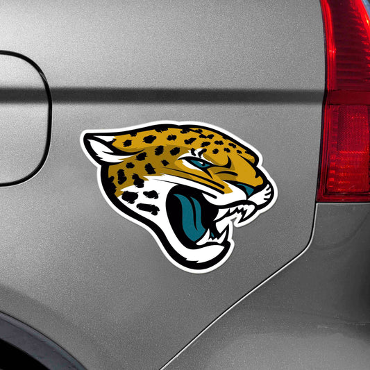 Jacksonville Jaguars Large Team Logo Magnet 10" (8.7329"x8.3078")