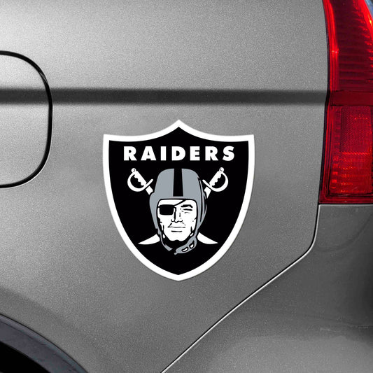 Las Vegas Raiders Large Team Logo Magnet 10" (8.7329"x8.3078")