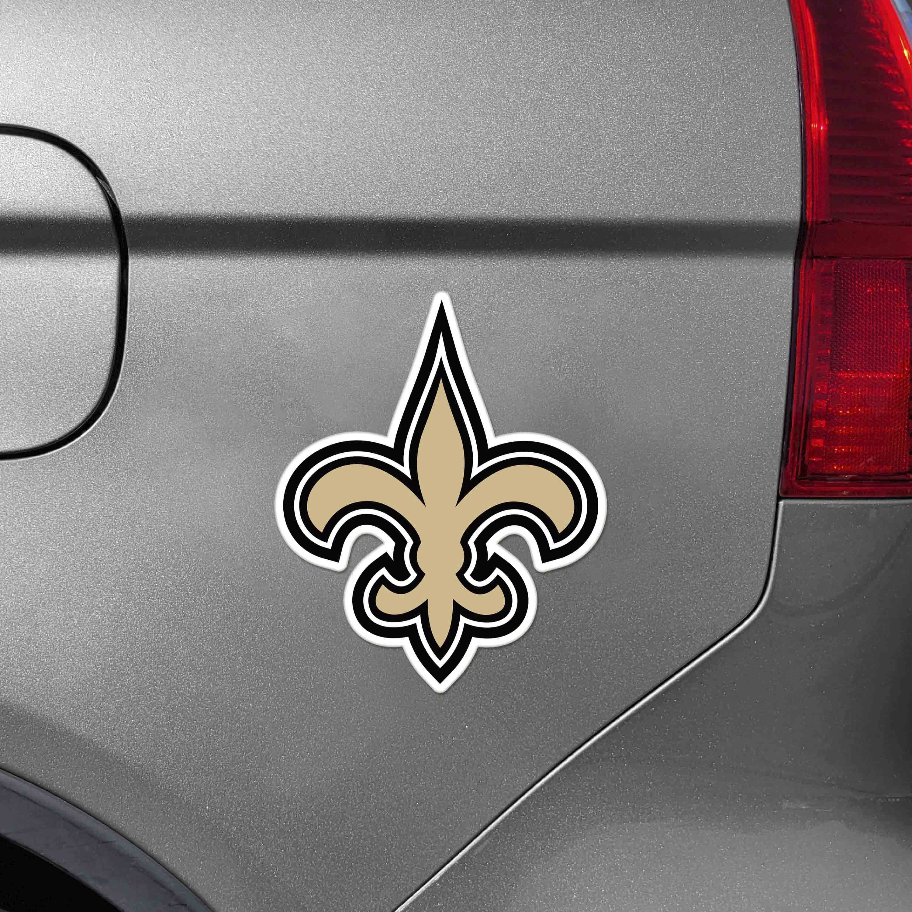 New Orleans Saints Large Team Logo Magnet 10" (8.7329"x8.3078") - New Orleans Saints