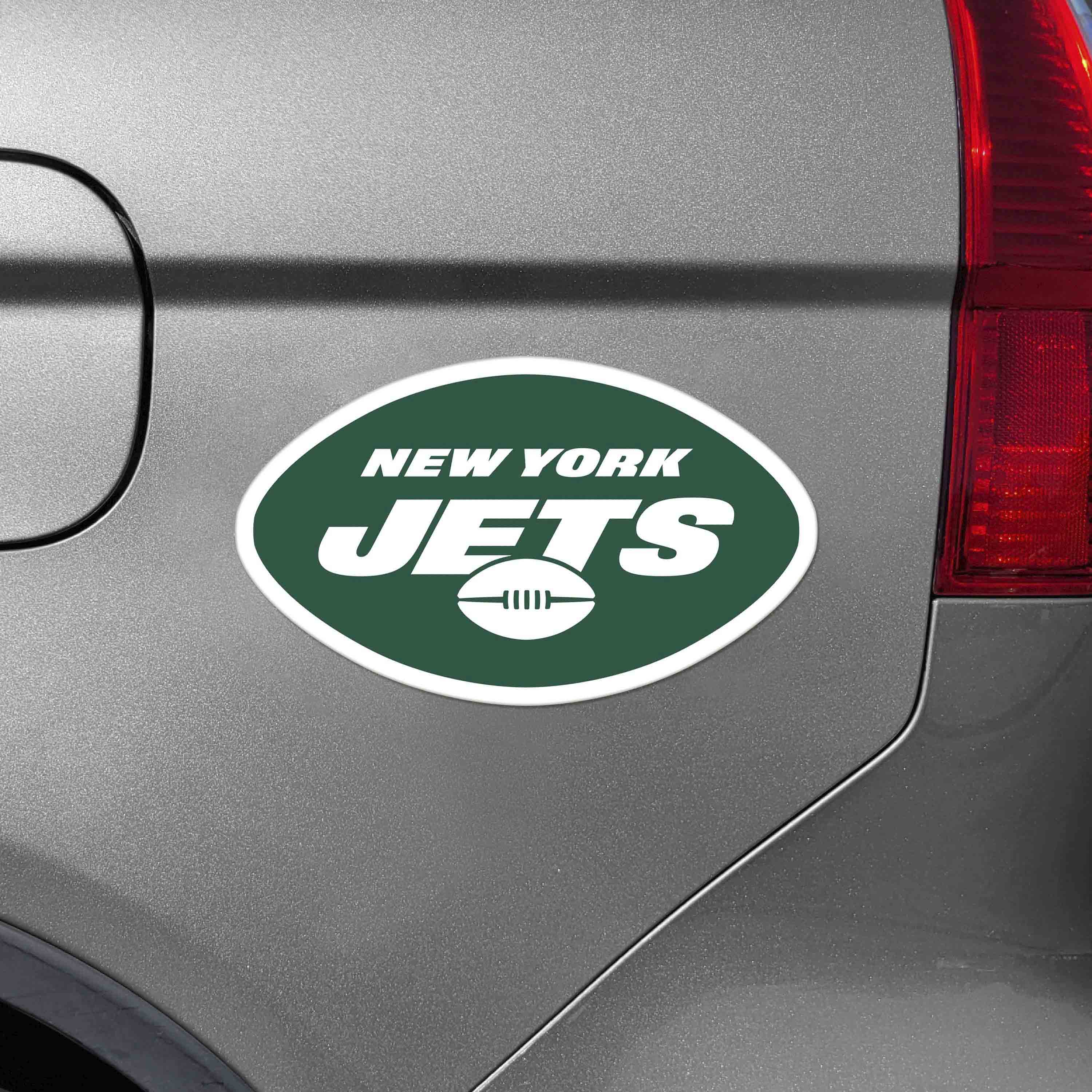 New York Jets Large Team Logo Magnet 10" (8.7329"x8.3078")