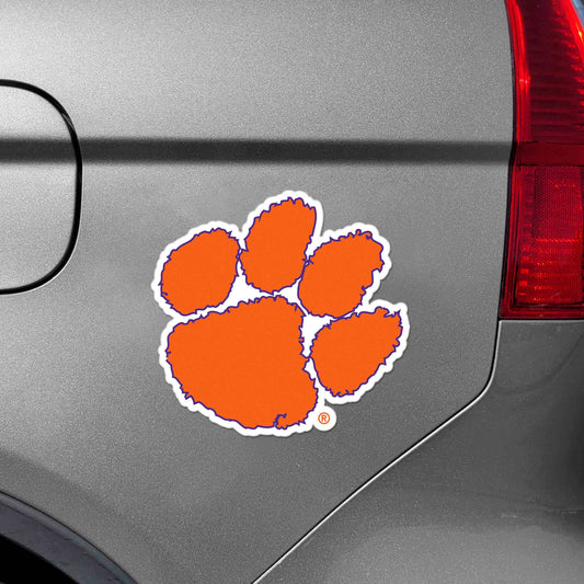 Clemson Tigers Large Team Logo Magnet 10" (8.7329"x8.3078")