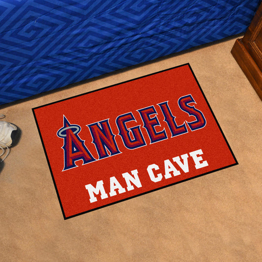 Los Angeles Angels Man Cave Starter Mat Accent Rug - 19in. x 30in.