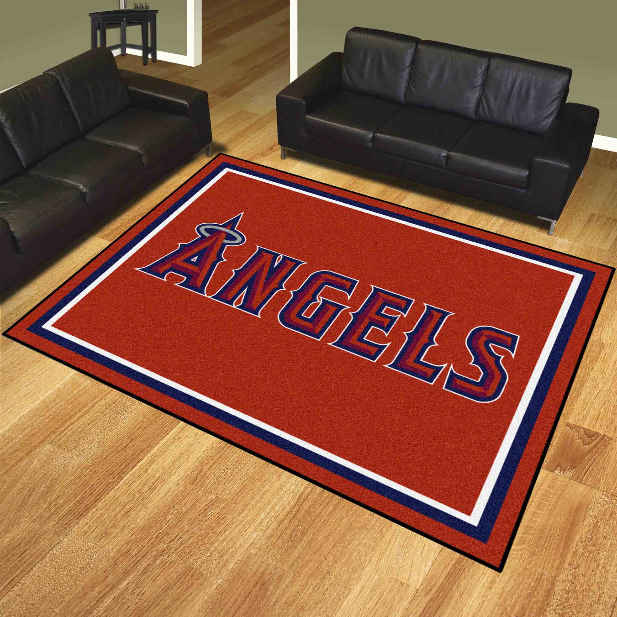 Los Angeles Angels 8ft. x 10 ft. Plush Area Rug