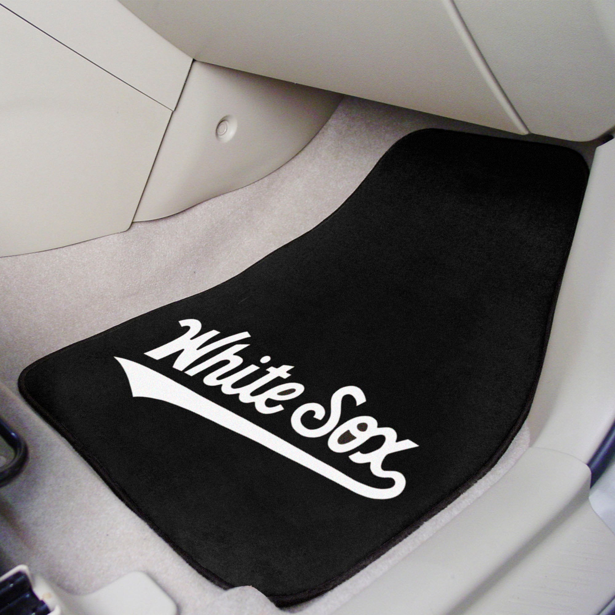 Chicago White Sox Front Carpet Car Mat Set - 2 Pieces