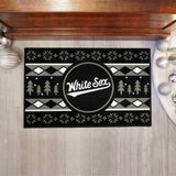 Chicago White Sox Holiday Sweater Starter Mat Accent Rug - 19in. x 30in.