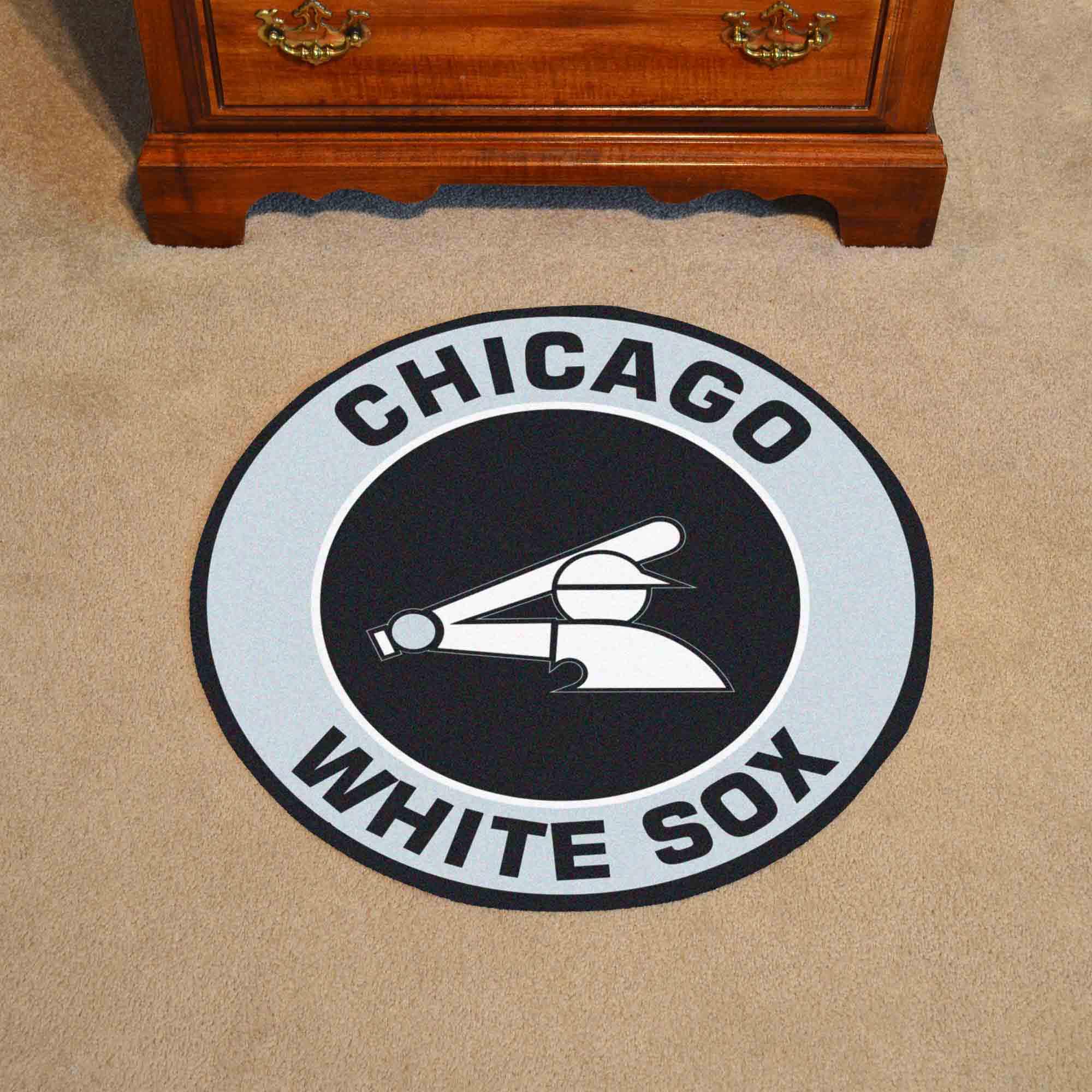 Chicago White Sox Roundel Rug - 27in. Diameter