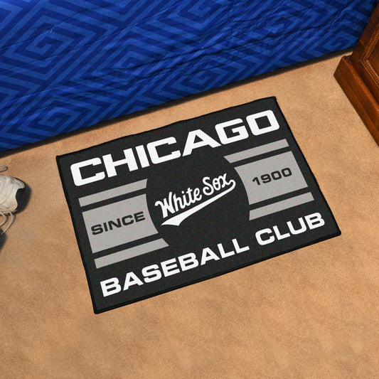 Chicago White Sox Starter Mat Accent Rug - 19in. x 30in.