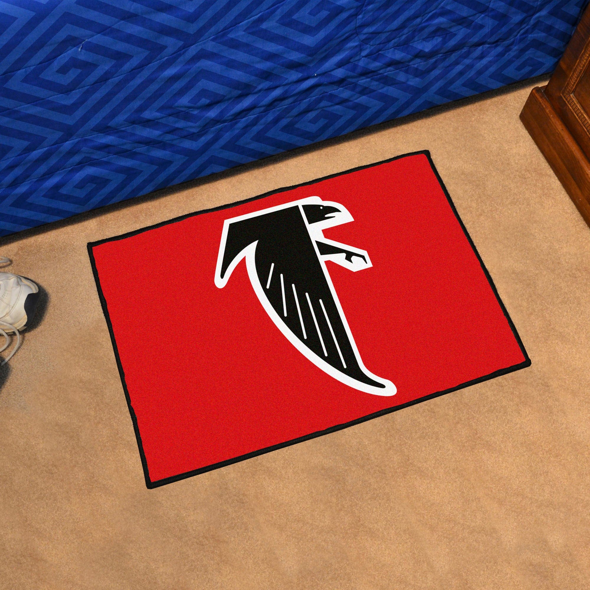 Atlanta Falcons Starter Mat Accent Rug - 19in. x 30in., NFL Vintage - Atlanta Falcons