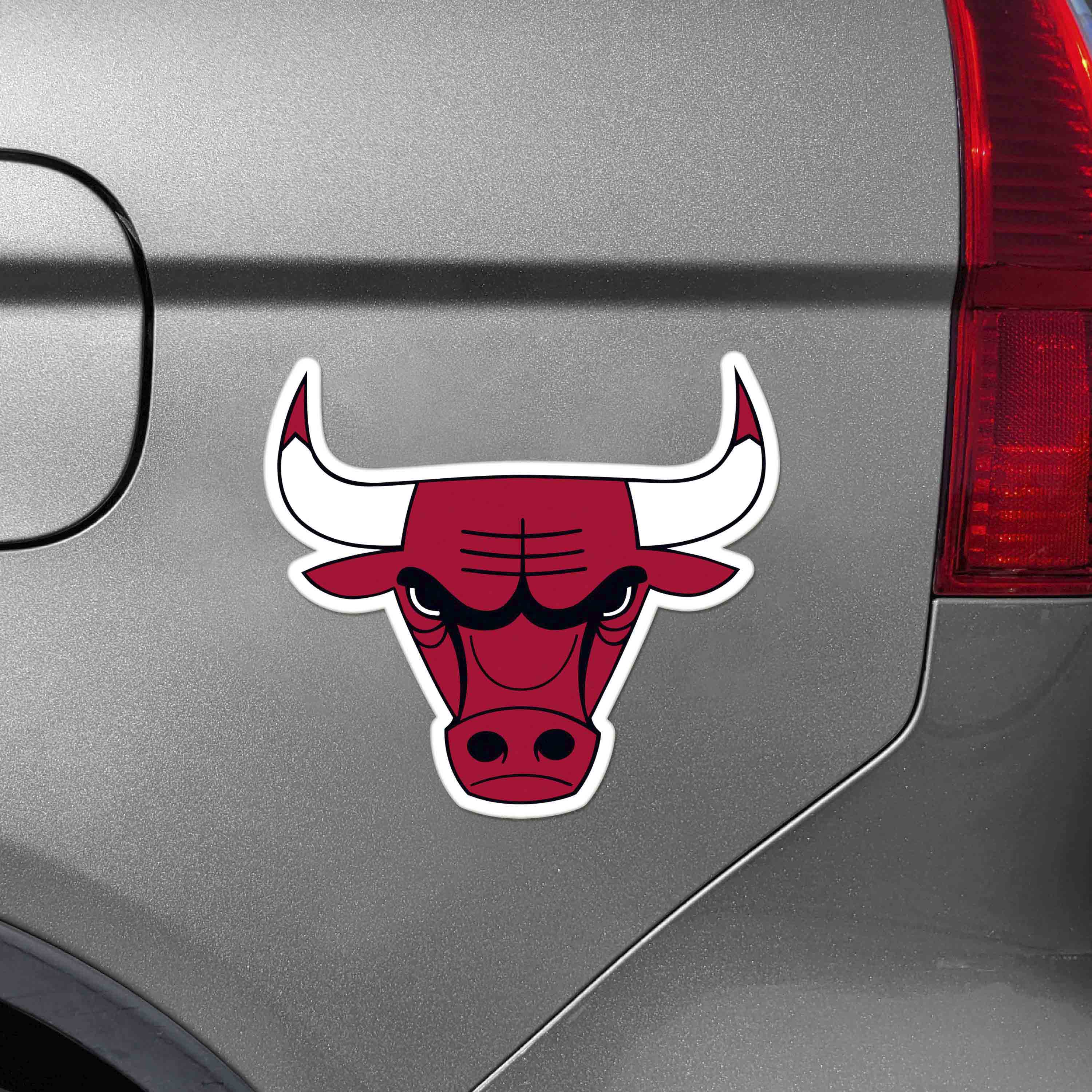 Chicago Bulls Large Team Logo Magnet 10" (8.7329"x8.3078") - Chicago Bulls