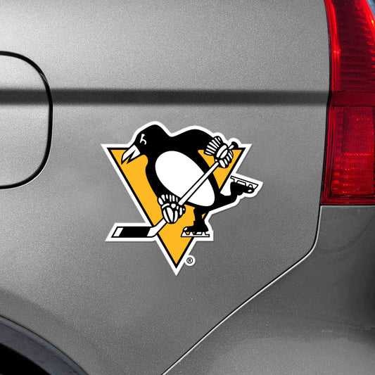 Pittsburgh Penguins Large Team Logo Magnet 10" (8.7329"x8.3078") - Pittsburgh Penguins