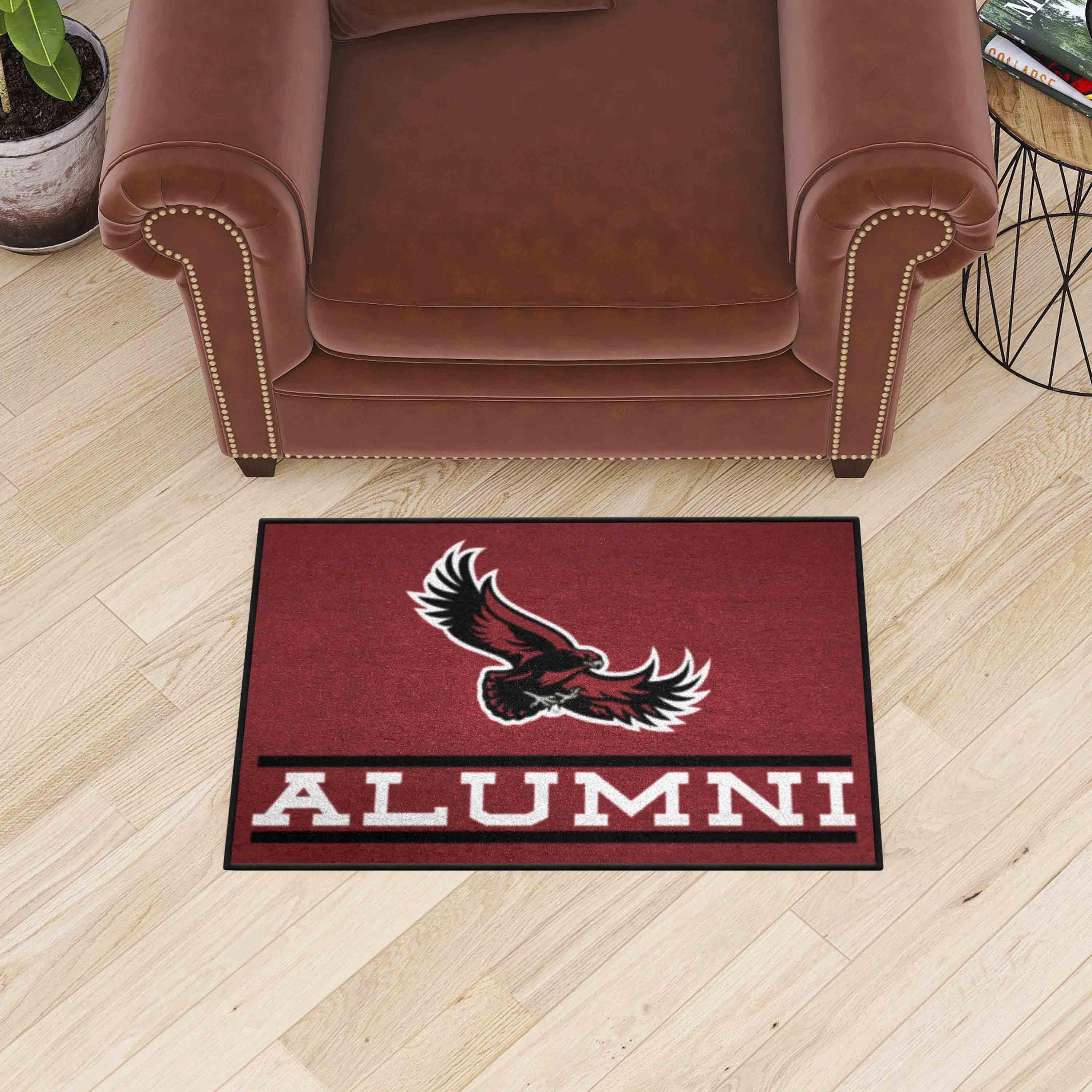 St. Joseph's Red Storm Starter Mat Accent Rug - 19in. x 30in. Alumni Starter Mat