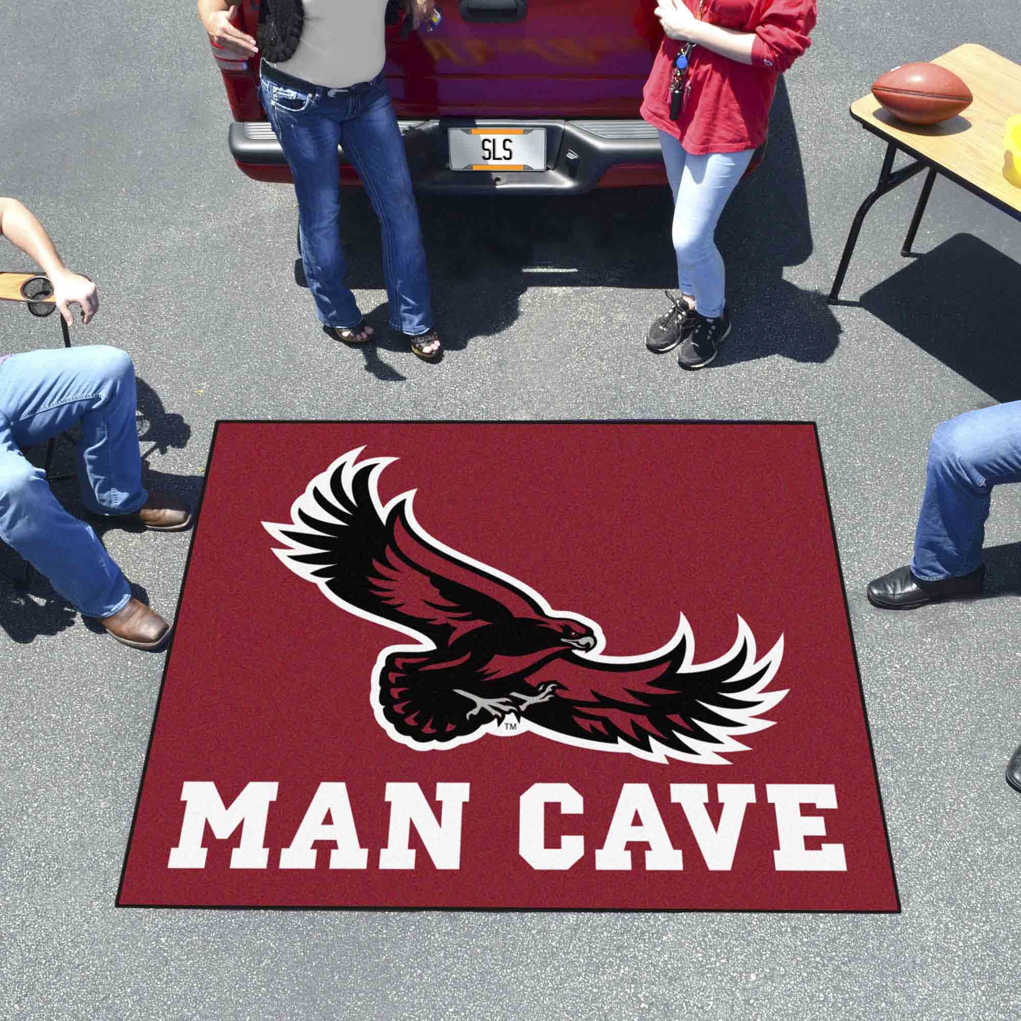 St. Joseph's Red Storm Man Cave Tailgater Rug - 5ft. x 6ft.