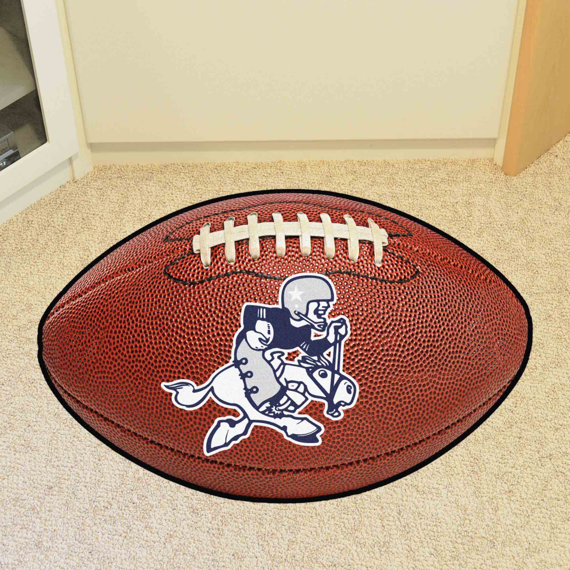 Dallas Cowboys Football Rug - 20.5in. x 32.5in., NFL Vintage