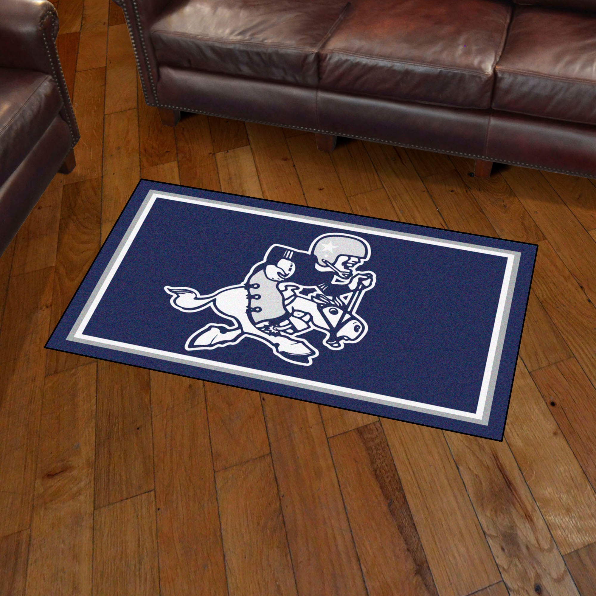 Dallas Cowboys 3ft. x 5ft. Plush Area Rug, NFL Vintage