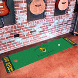 Green Bay Packers Putting Green Mat - 1.5ft. x 6ft., NFL Vintage - Green Bay Packers