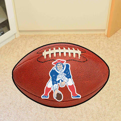 New England Patriots Football Rug - 20.5in. x 32.5in., NFL Vintage - New England Patriots