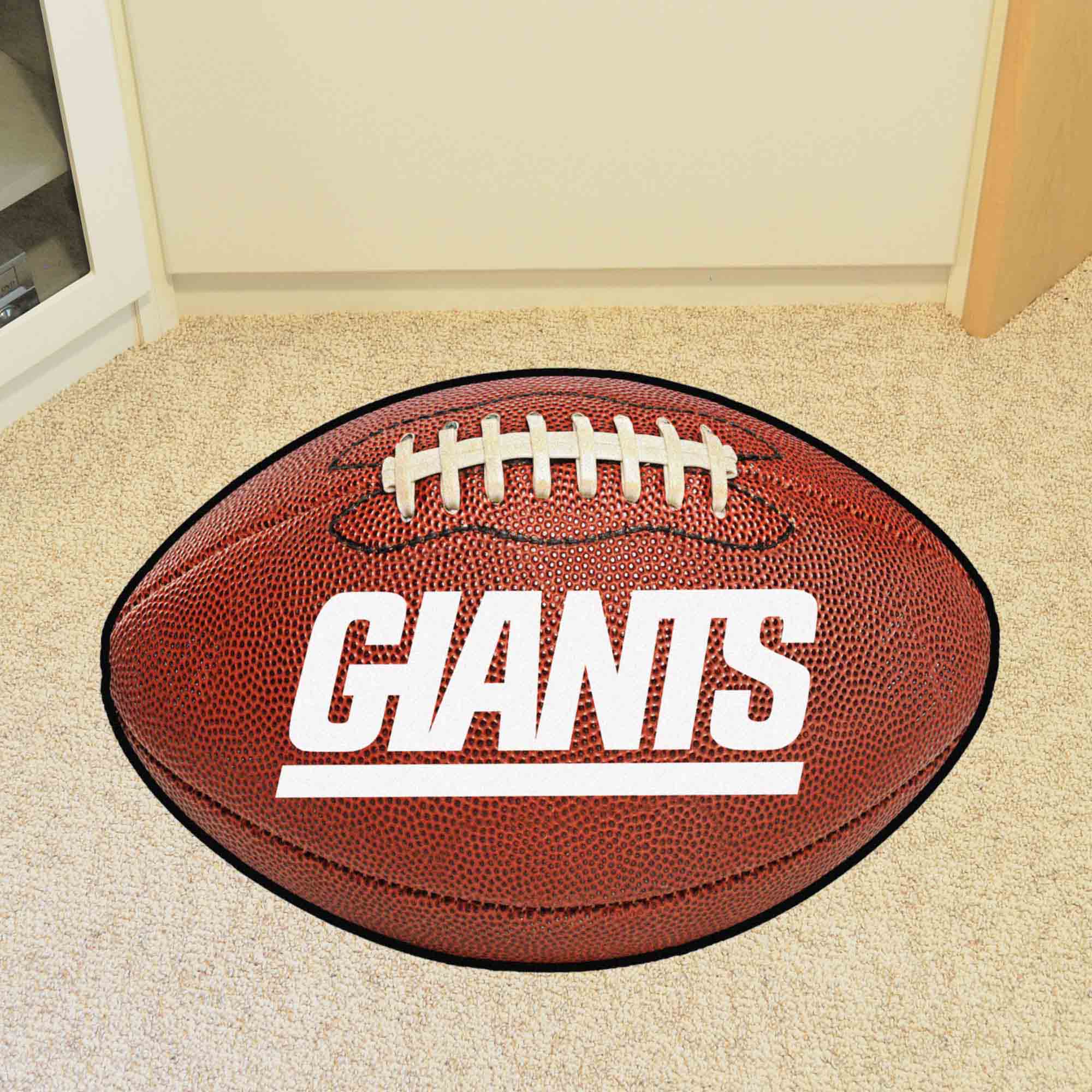 New York Giants Football Rug - 20.5in. x 32.5in., NFL Vintage