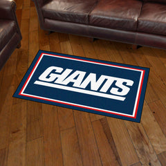 New York Giants 3ft. x 5ft. Plush Area Rug, NFL Vintage - New York Giants