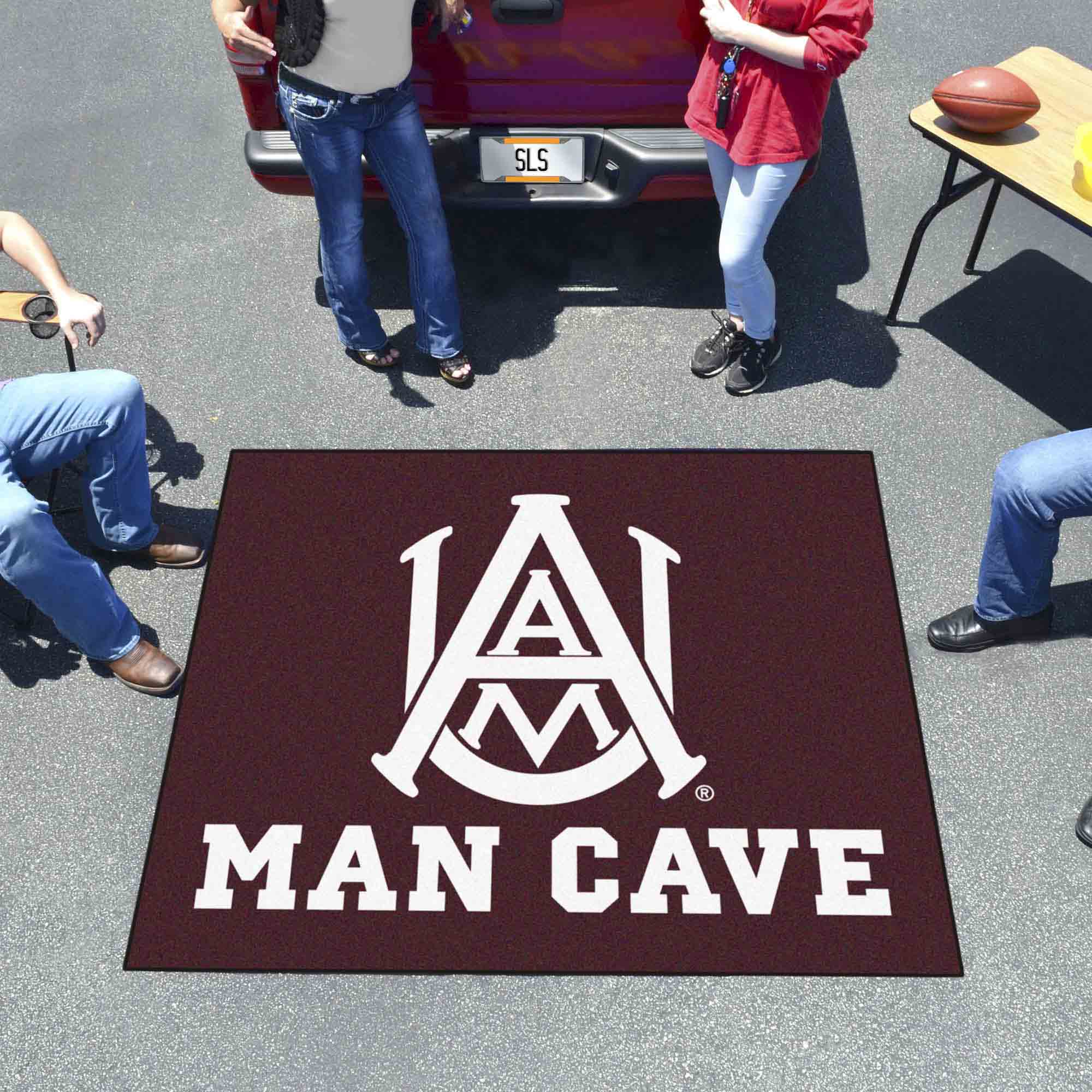 Alabama A&M Bulldogs Man Cave Tailgater Rug - 5ft. x 6ft.