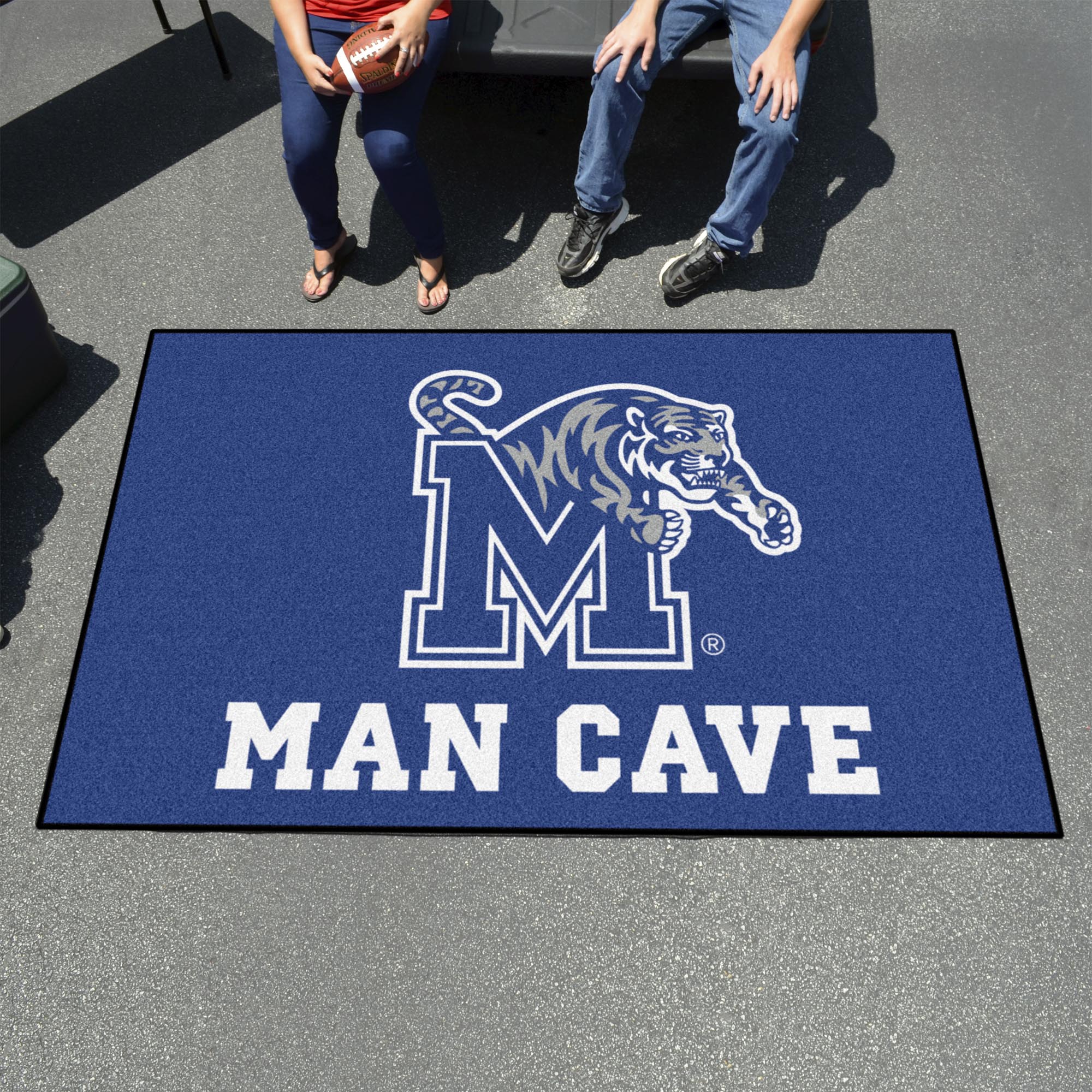 Memphis Tigers Man Cave Ulti-Mat Rug - 5ft. x 8ft.