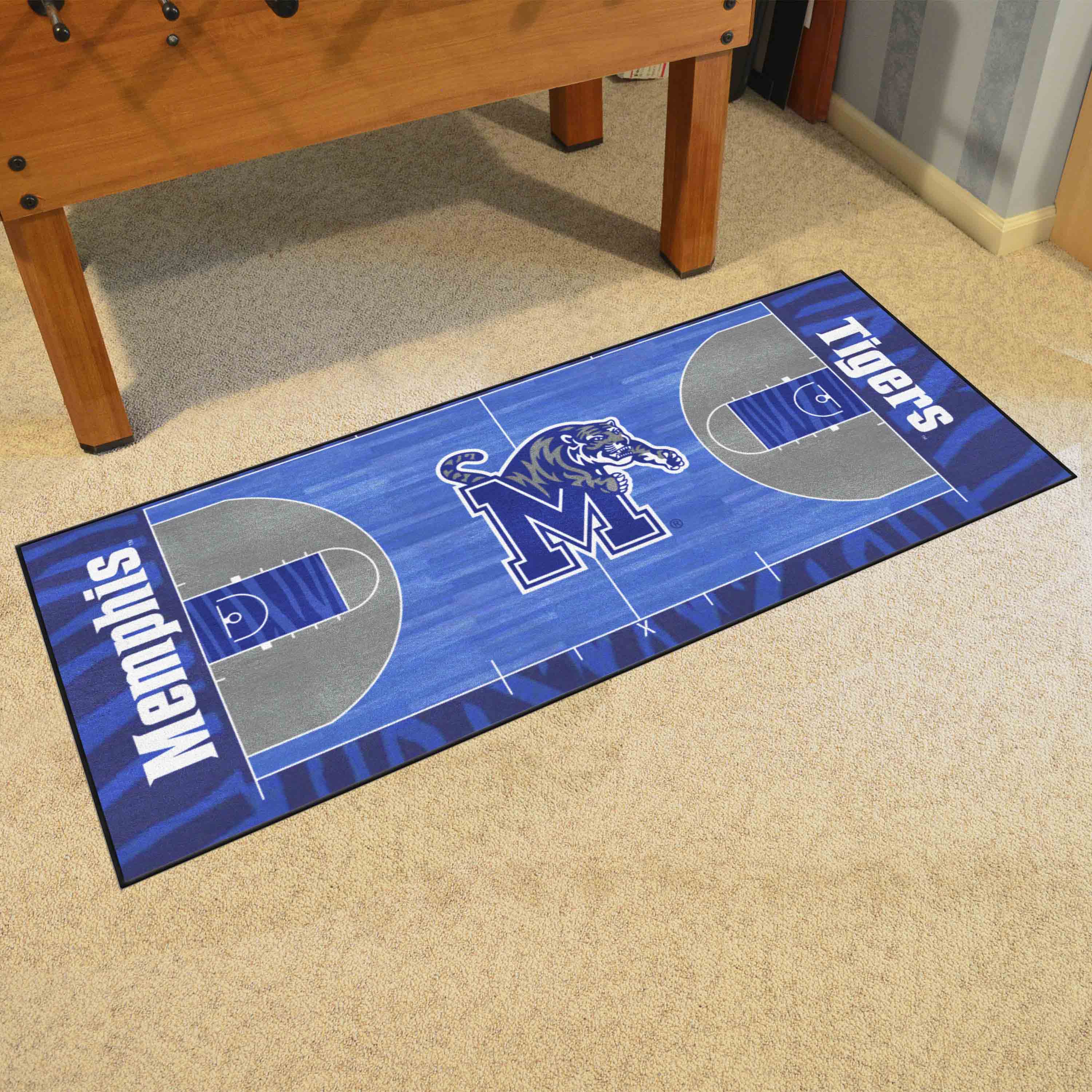 Memphis Tigers Court Runner Rug - 30in. x 72in.