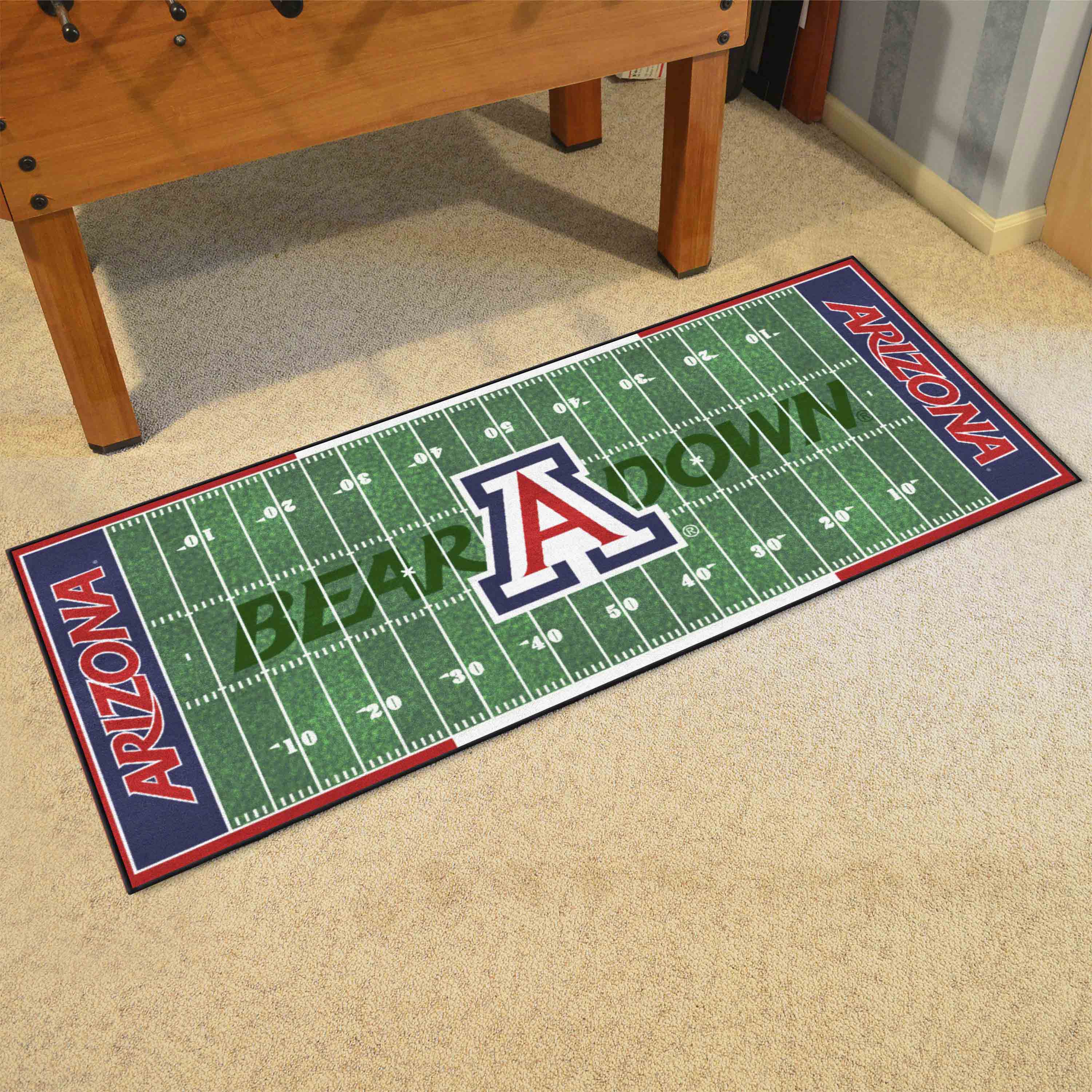 Arizona Wildcats Field Runner Mat - 30in. x 72in.