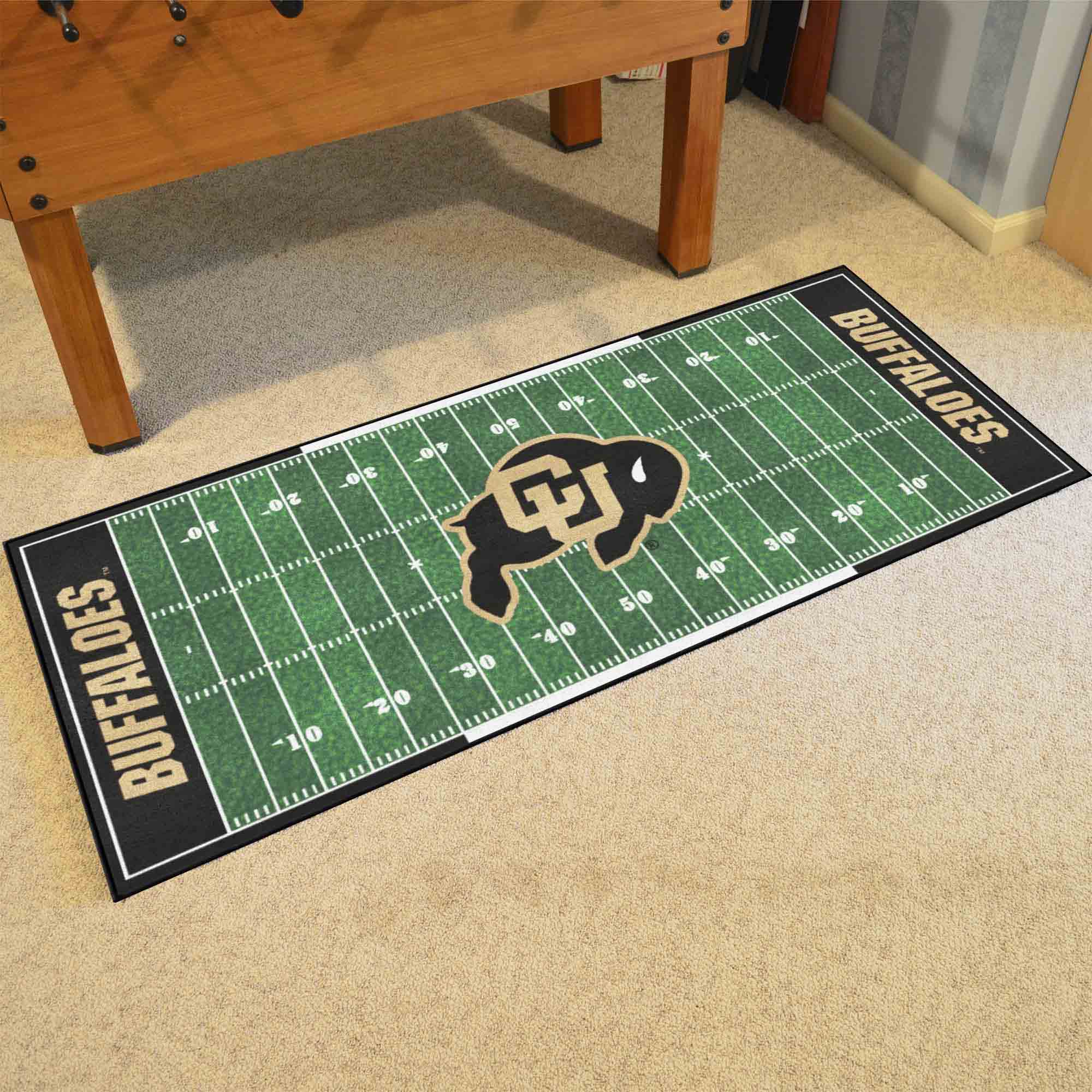 Colorado Buffaloes Field Runner Mat - 30in. x 72in.