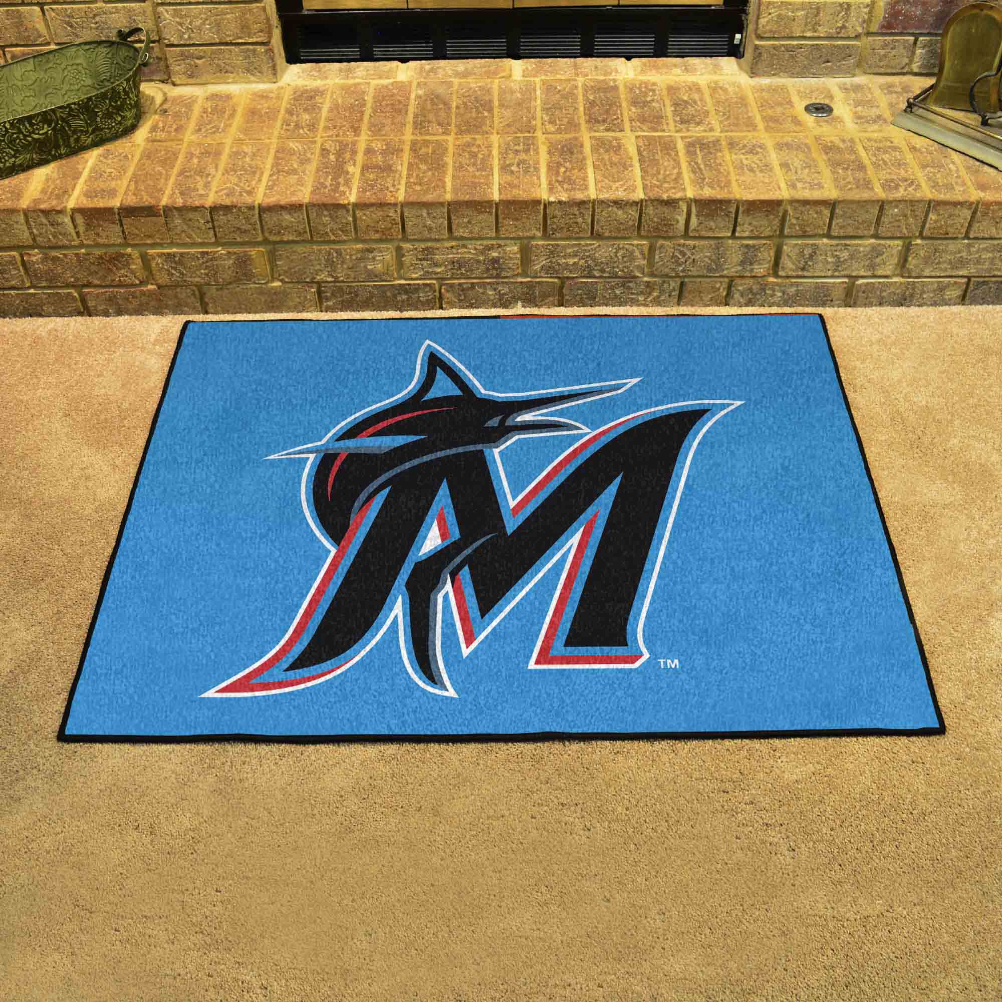 Miami Marlins All-Star Rug - 34 in. x 42.5 in.