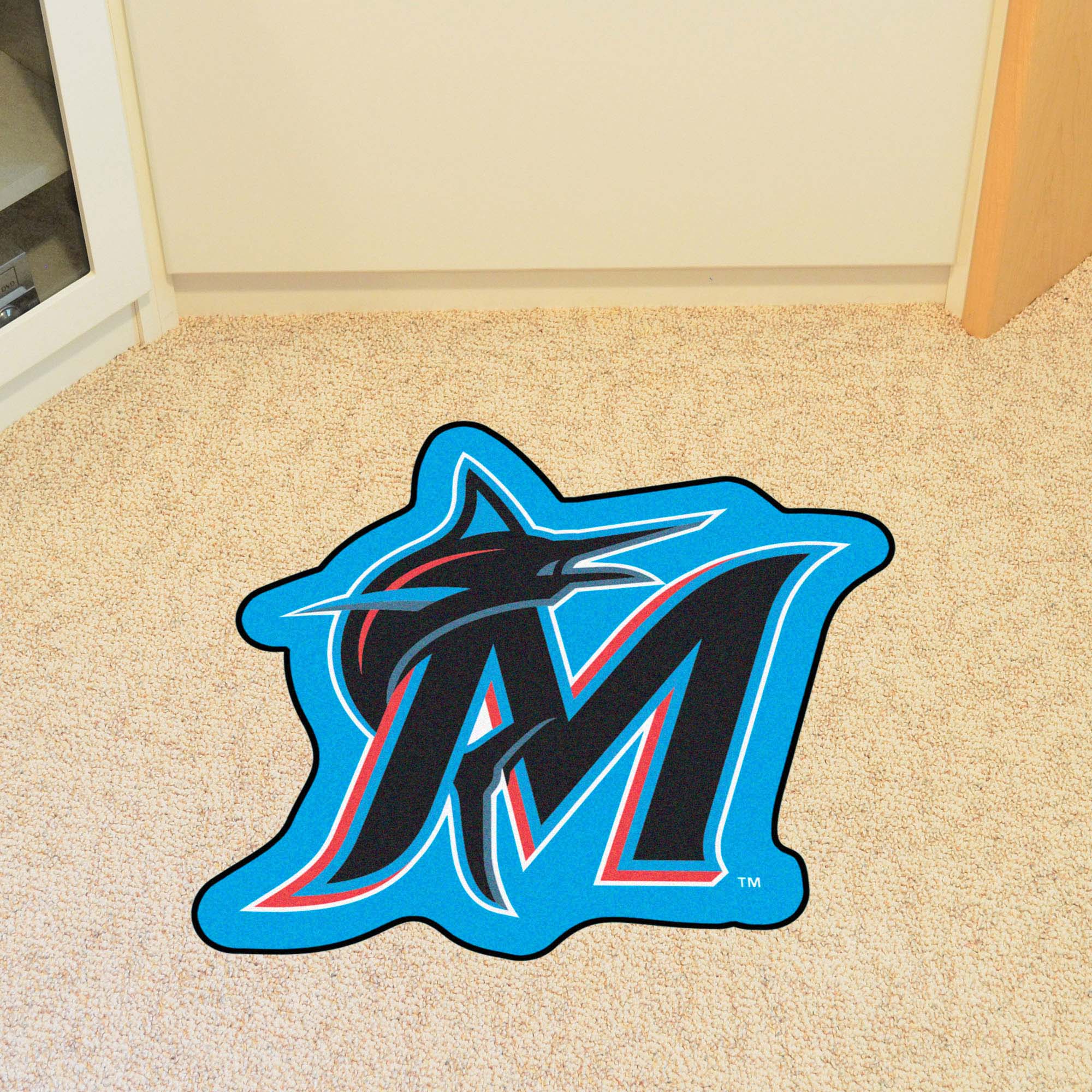 Miami Marlins Mascot Rug