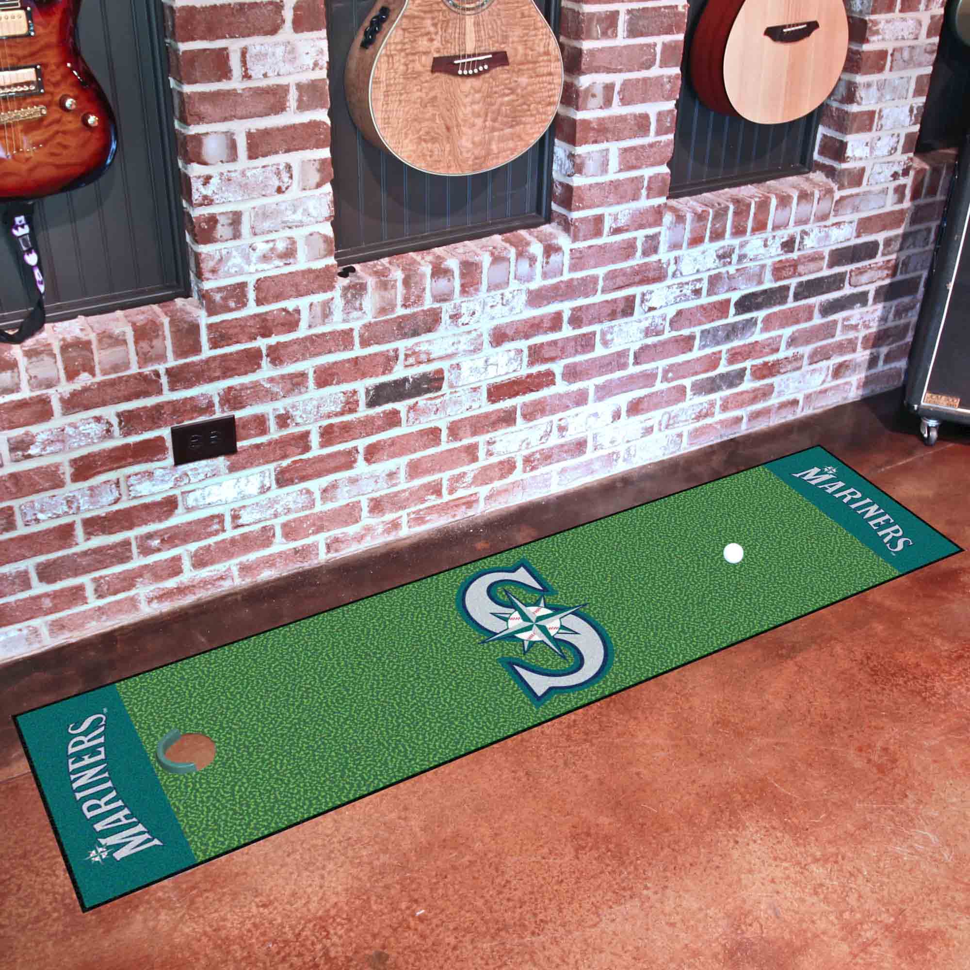 Seattle Mariners Putting Green Mat - 1.5ft. x 6ft.