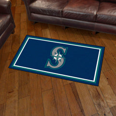 Seattle Mariners 3ft. x 5ft. Plush Area Rug