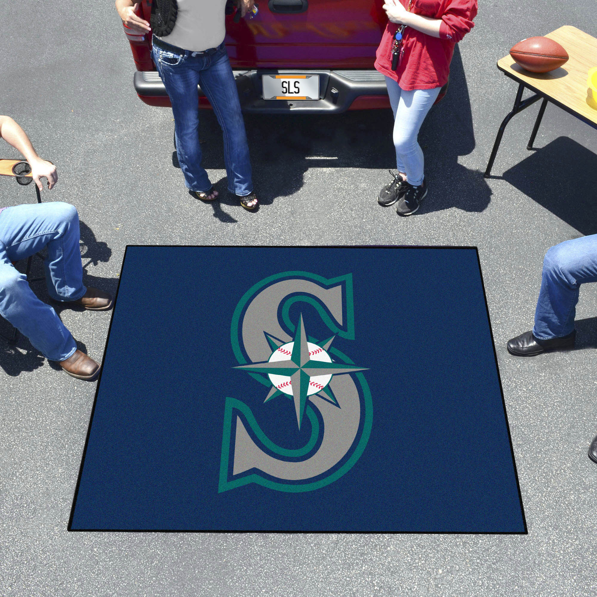 Seattle Mariners Tailgater Rug - 5ft. x 6ft.