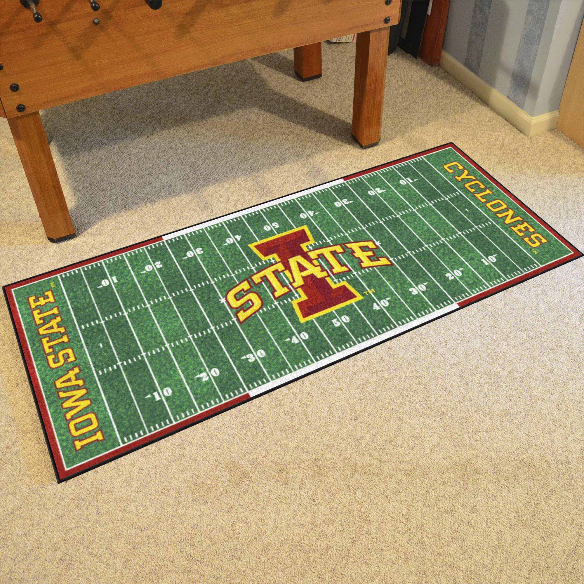 Iowa State Cyclones Field Runner Mat - 30in. x 72in.