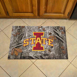 Iowa State Cyclones Rubber Scraper Door Mat Camo